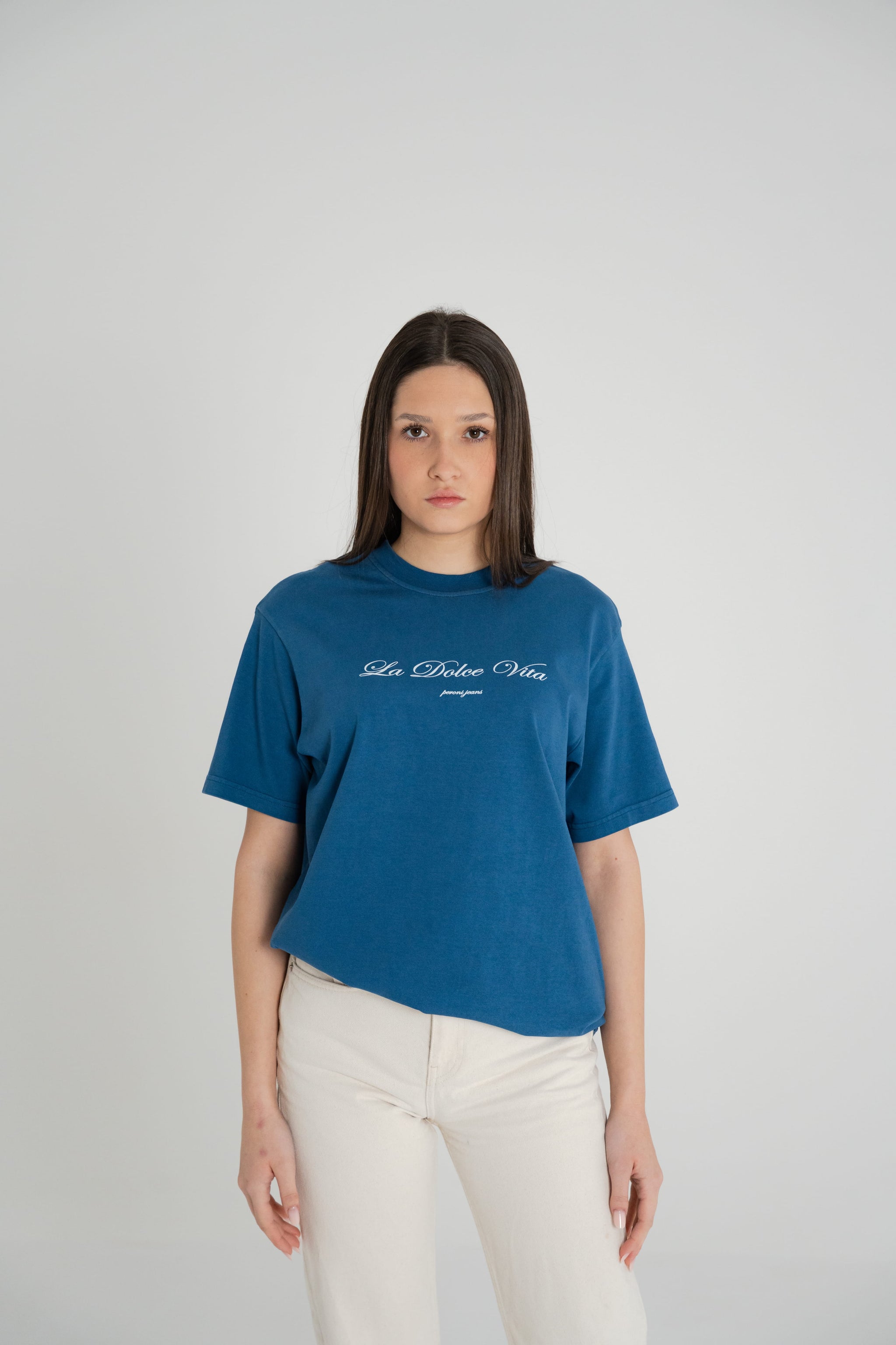 Blue Signature Tee